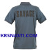 Футболка Savage Gear Simply Savage 3-Stripes Polo Shirt Dark-Blue
